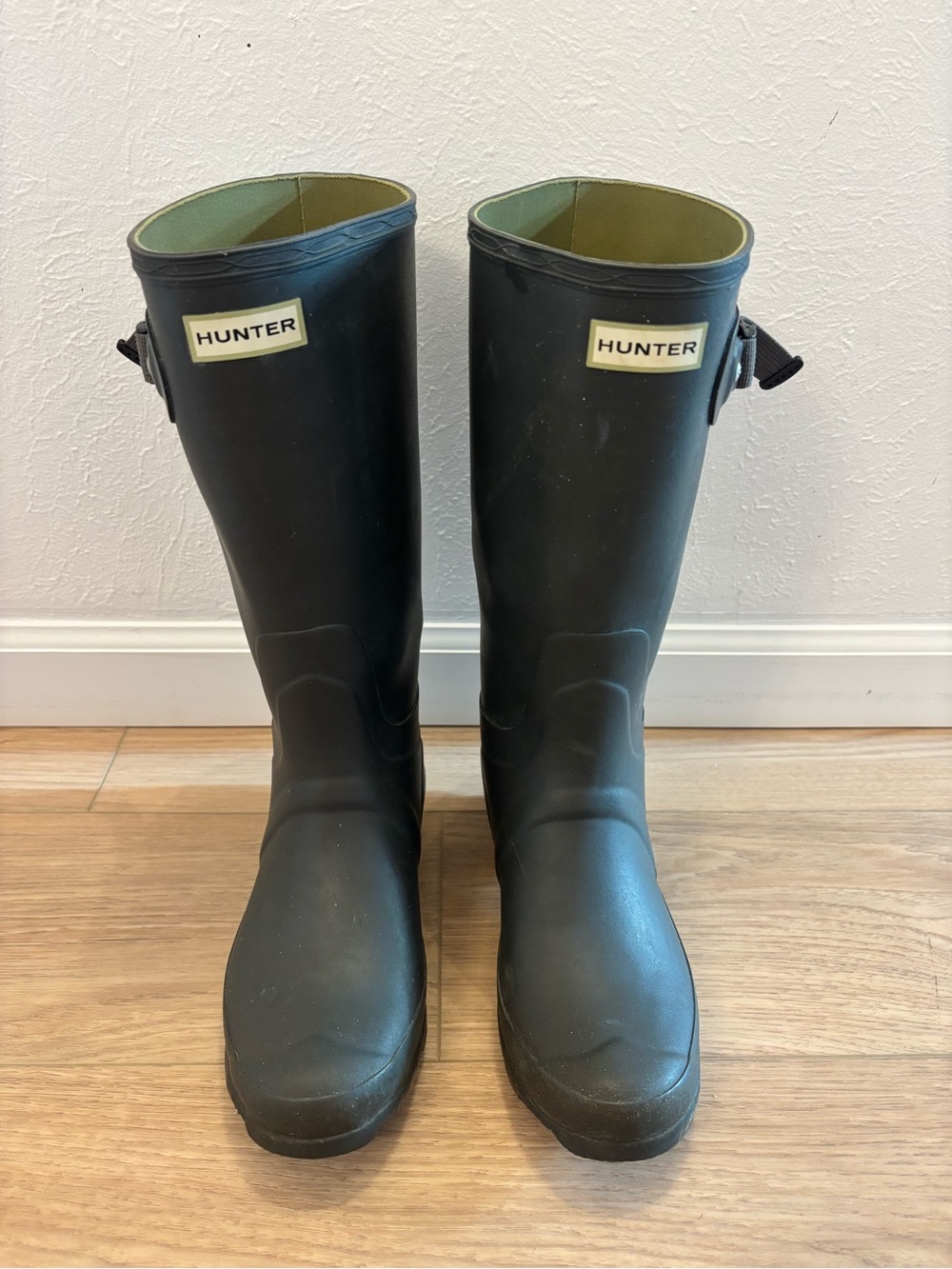 Hunter Tall Black Rain Boots
